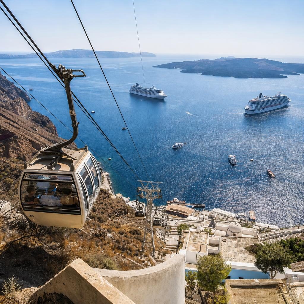 Santorini Port Transfer Guide: Athinios & Old Port